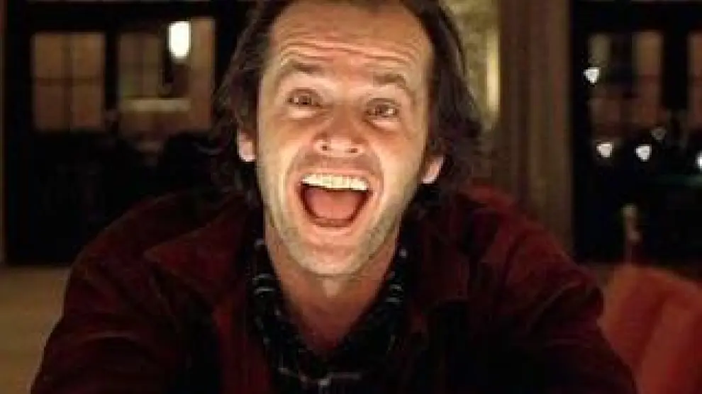 Jack Nicholson y su risa en 'El resplandor', que hiela la sangre.