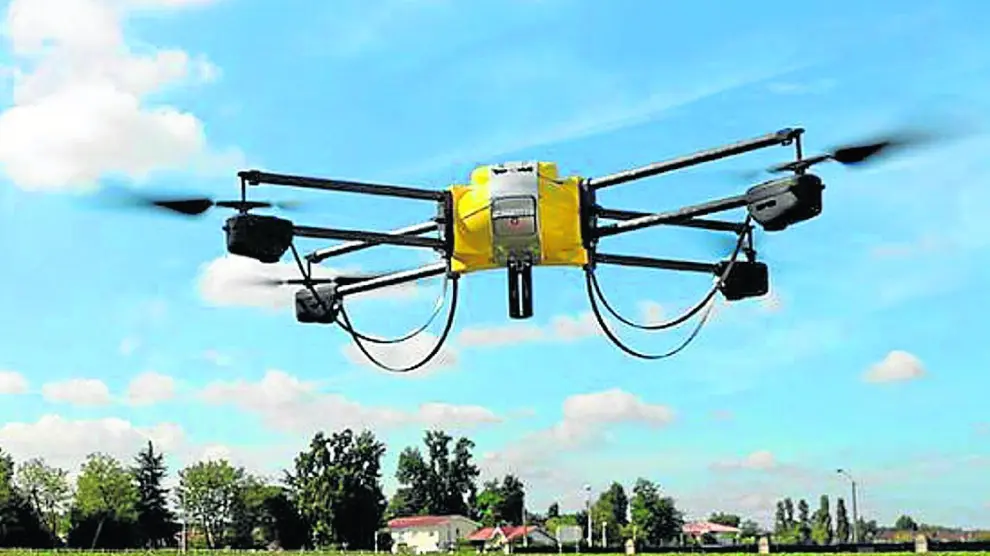 La utilización de drones es cada vez más habitual tanto en las explotaciones agrarias como en las ganaderas.