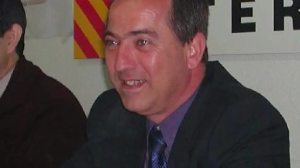El alcalde de Escucha, Luis Fernando Marín, en una imagen de archivo.