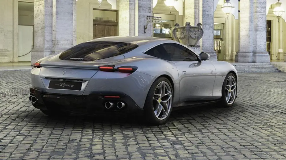 El nuevo coupé de la marca italiana, el Ferrari Roma, llega con 620 caballos de motor.