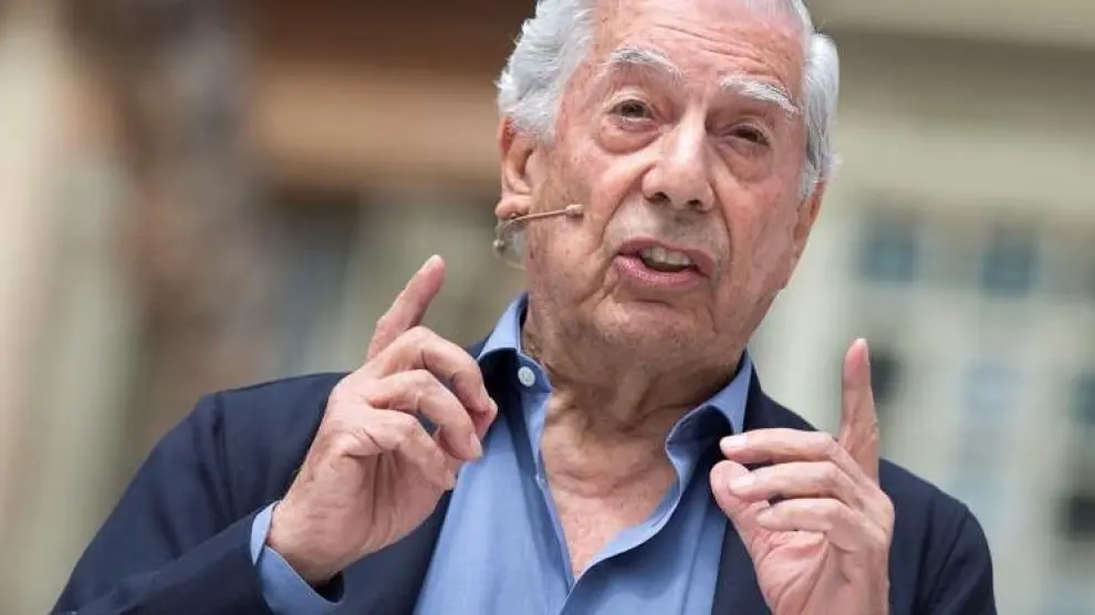 Mario Vargas Llosa, invitado esta tarde por la Universidad de Zaragoza.