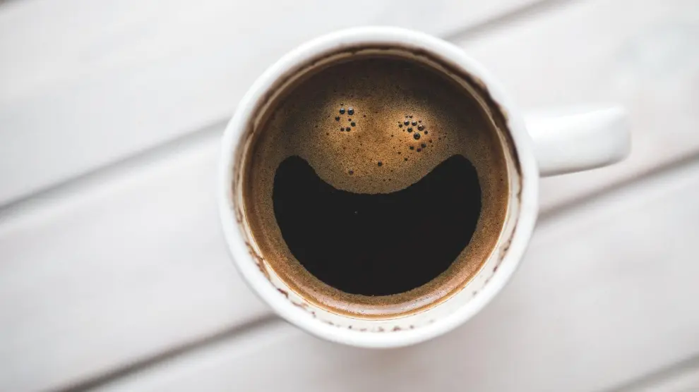 ¿Está sonriendo este café?