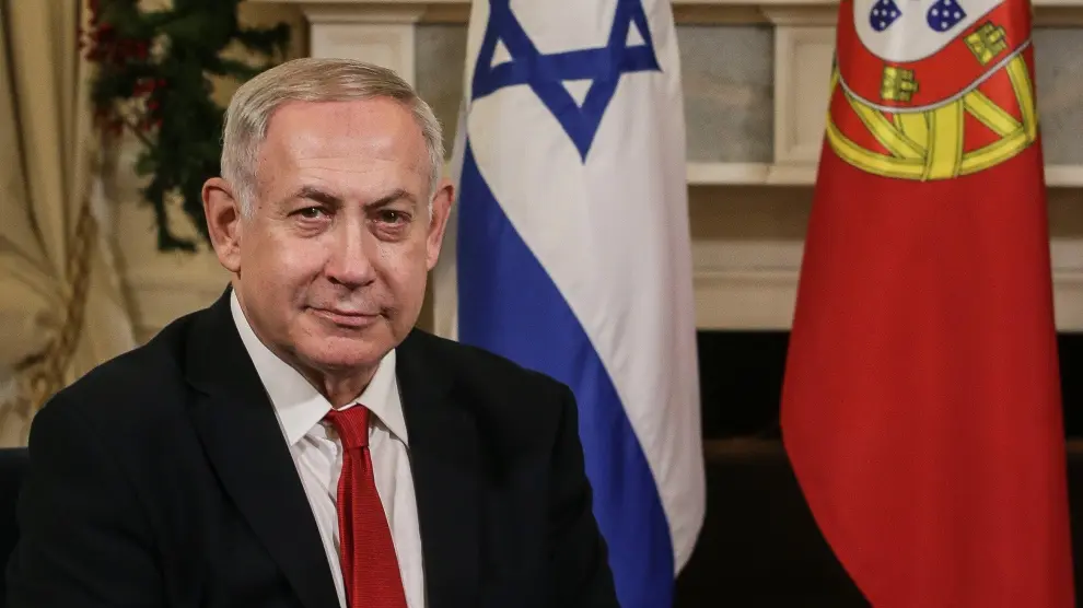 El primer ministro israelí, Benjamin Netanyahu, en una visita a Lisboa el pasado jueves.