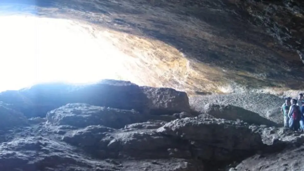 Interior de la cueva, que tiene una superficie de más de 3.000 metros cuadrados.