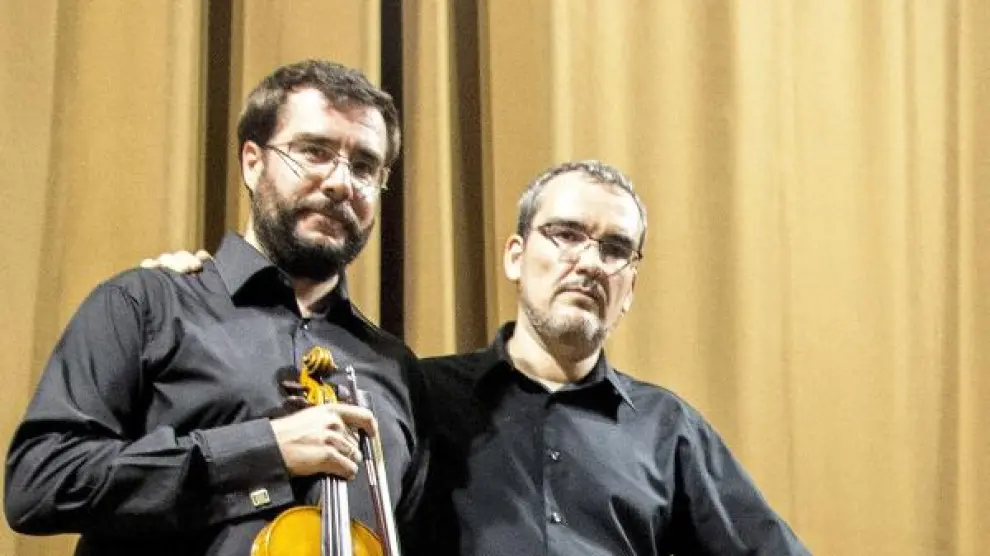 Daniel Francés y Sergio Bernal en una de sus actuaciones anteriores.