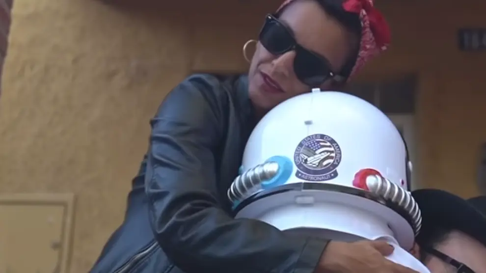 Un fotograma del vídeo 'Las Aventuras del Astronauta Theo'