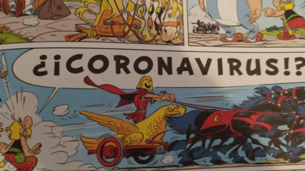 Asterix y Obélix contra Coronavirus