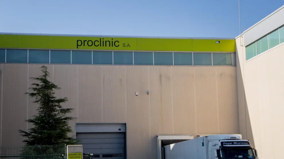Imagen de las instalaciones de Proclinic, en el polígono Plaza