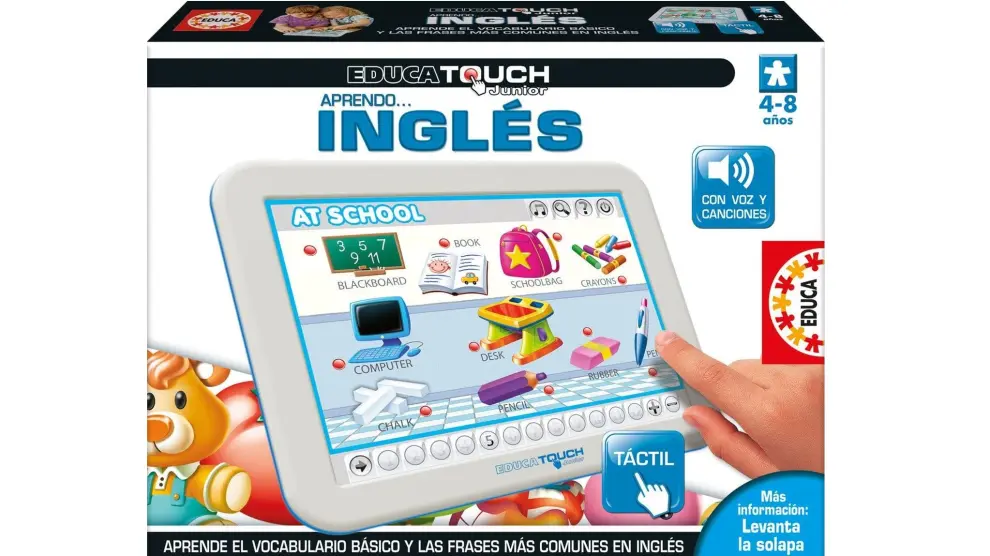 Esta tablet interactiva les ayudará con el idioma.