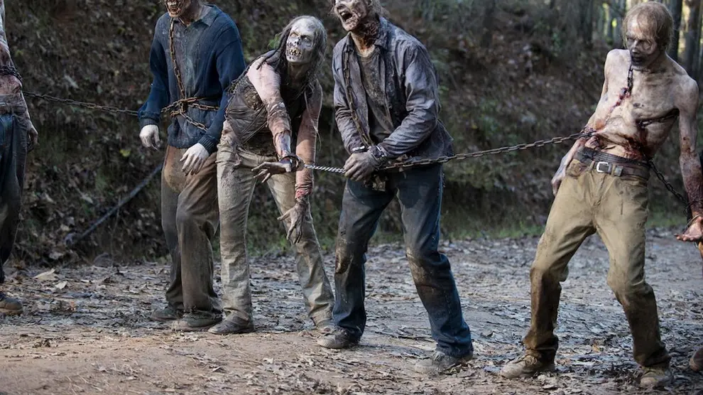 Walkers - The Walking Dead _ Season 6, Episode 16 - Photo Credit: Gene Page/AMC . [[[HA ARCHIVO]]]