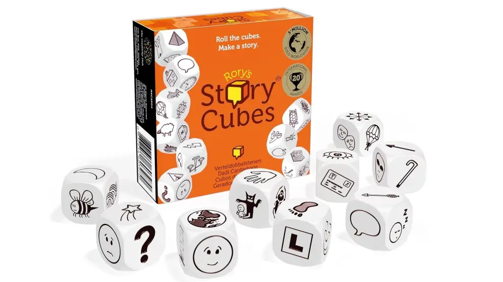 Así es el juego Story Cubes.