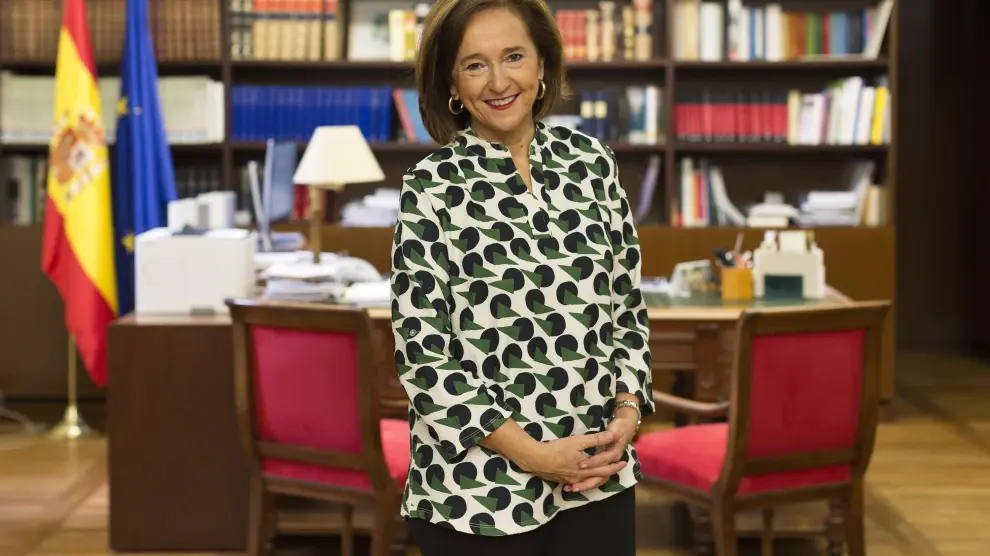 Ana Santos. Directora de la Biblioteca Nacional.