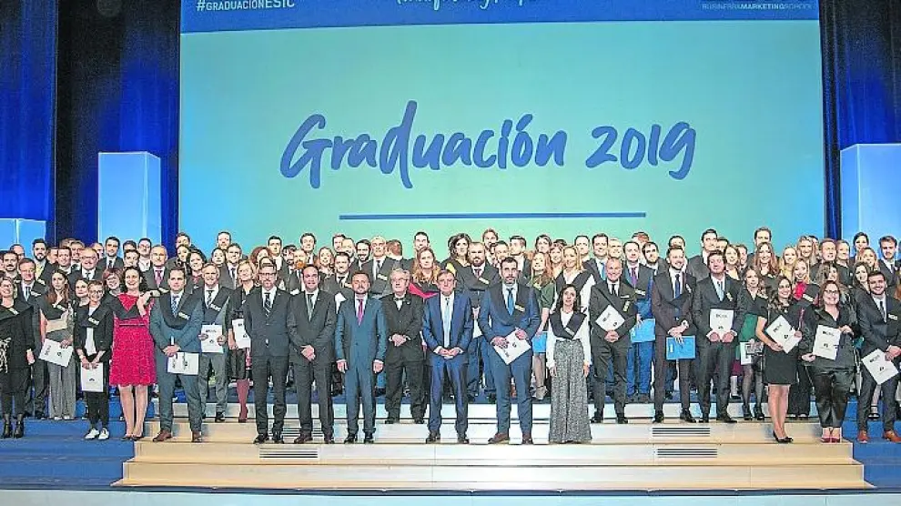 Acto de graduación de la promoción 2019 de los masters de ESIC.