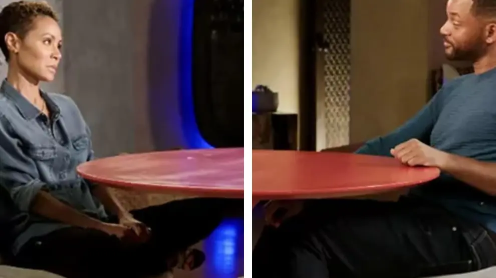 Conversación mantenida entre Jada Pinkett y Will Smith en directo