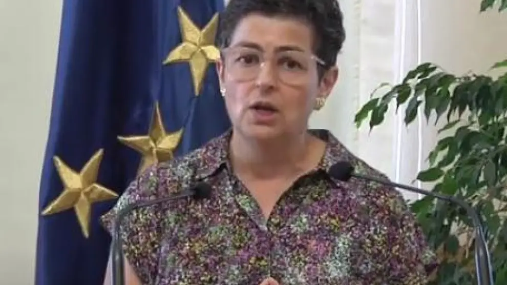 Ministra de Asuntos Exteriores y cooperación, Arantxa González Laya