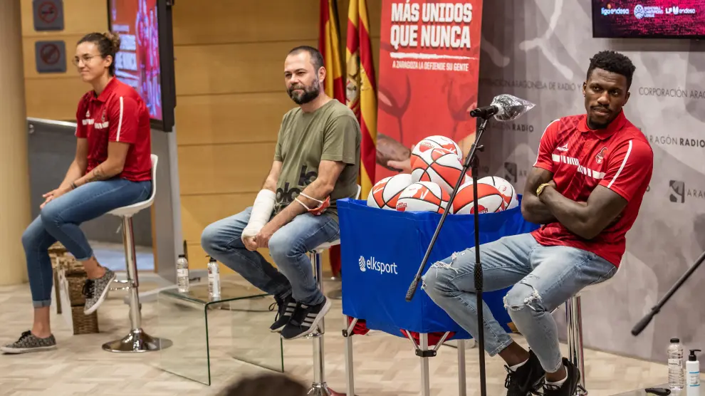 Presentación de la campaña de abonados del Casademont Zaragoza