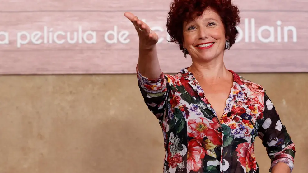 Iciar Bollaín durante la presentación de su última película 'La boda de Rosa', el pasado 18 de agosto en Madrid.