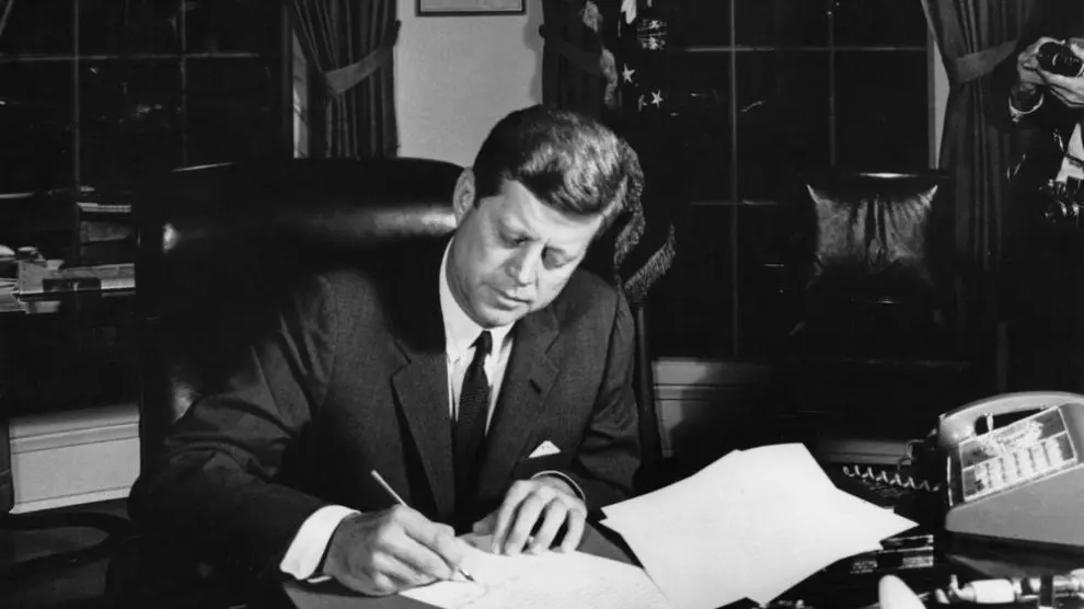 Kennedy, en 1962.