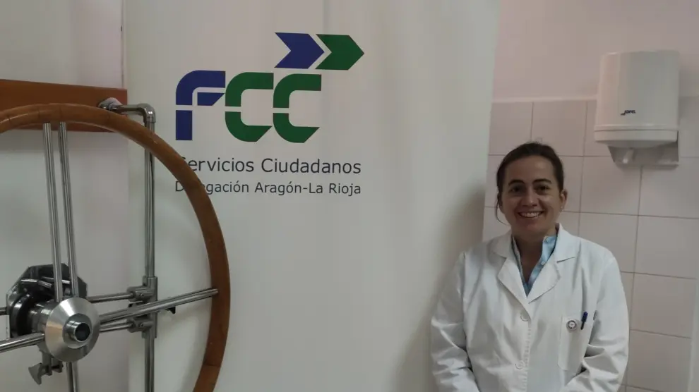 Ana Azcona es la responsable del servicio médico de FCC Aragón y La Rioja.