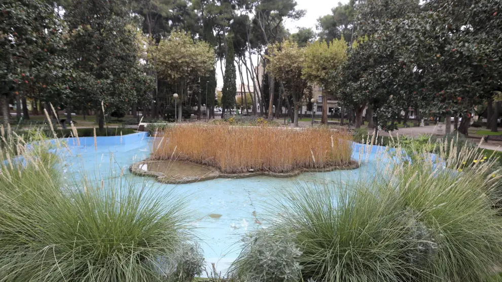 El Ayuntamiento de Huesca quiere devolver al estanque central del parque su papel protagonista.