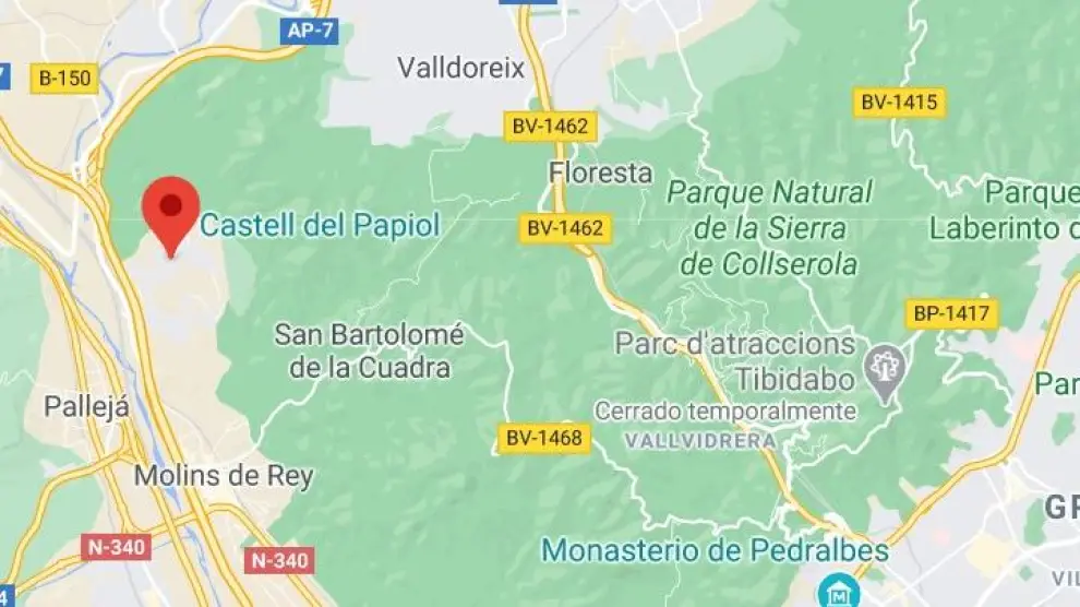 El accidente en el que han muerto dos ciclistas ha tenido lugar en la carretera C-1413a, a la altura de El Papiol en Barcelona.