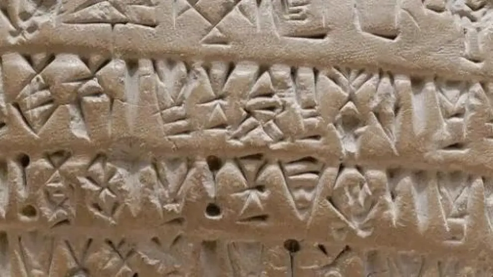 Tablilla con escritura proto-elamita