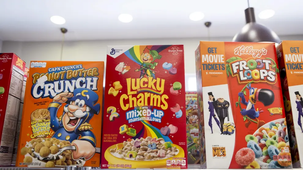 Cereales que se encuentran en Taste of America.