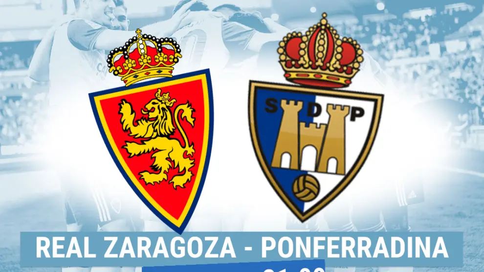 Horario y dónde ver el Real Zaragoza-Ponferradina