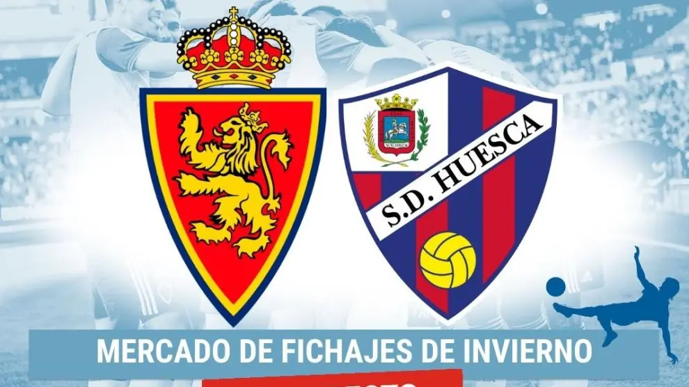 Mercado de fichajes del Real Zaragoza y la SD Huesca en directo