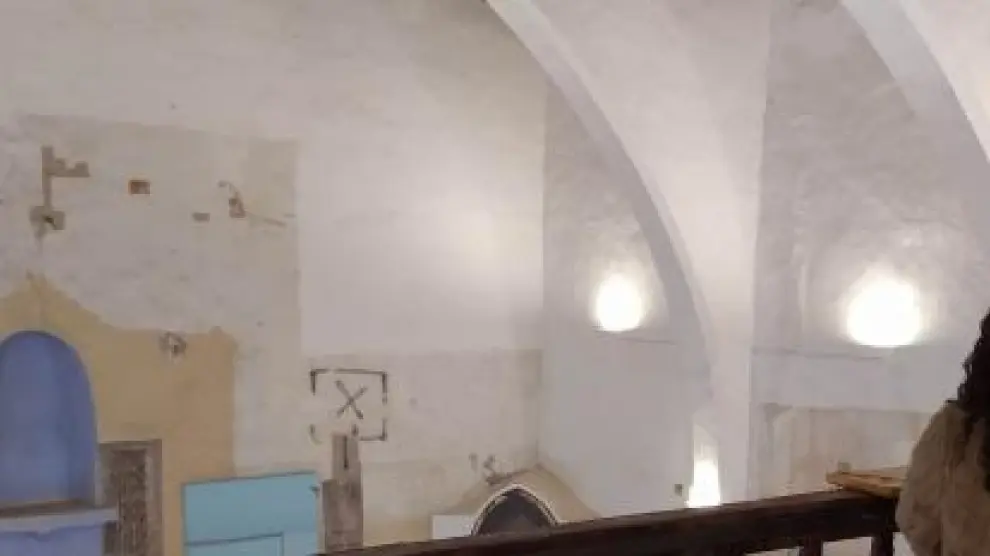 Termina la segunda fase de las obras de rehabilitación de la sinagoga de Híjar