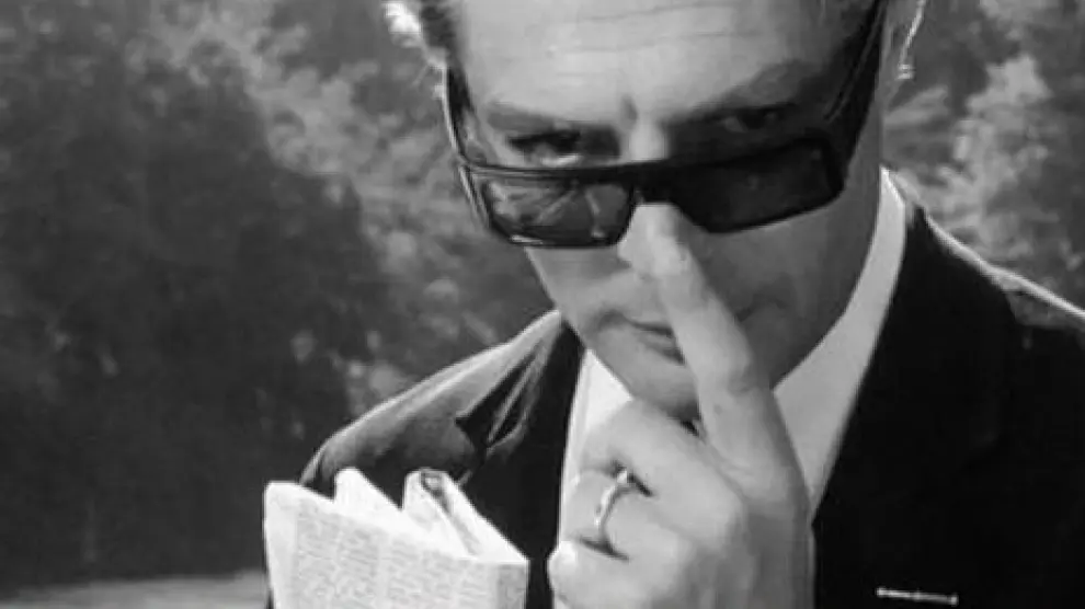 Marcello Mastroianni en 'Ocho y medio', de Fellini.