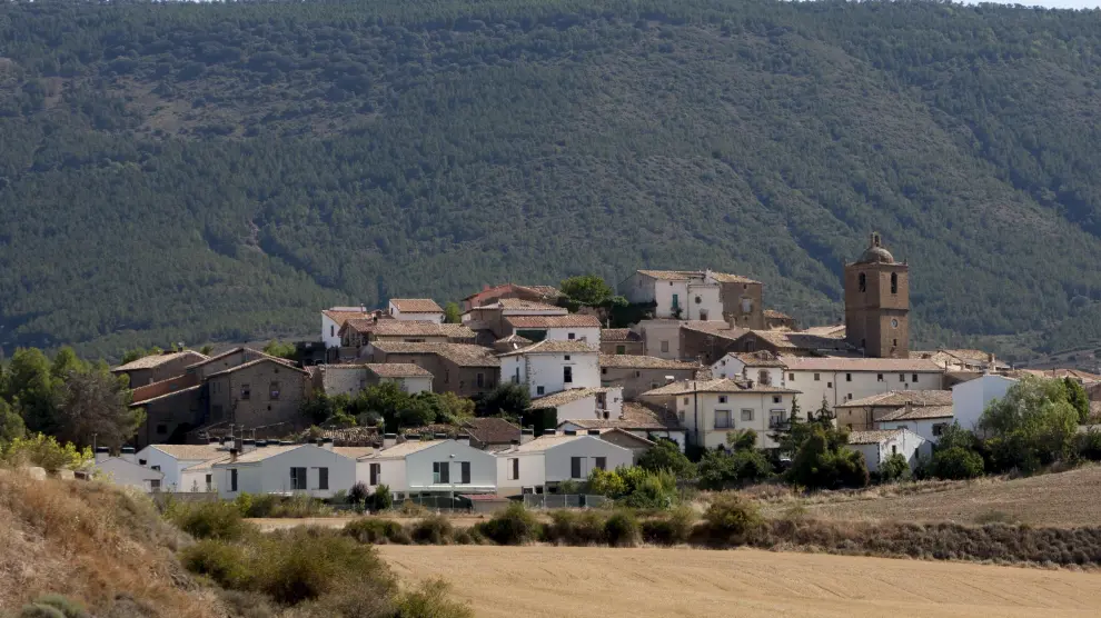 Urriés, con 43 habitantes, es uno de los muchos ejemplos de despoblación en Aragón.