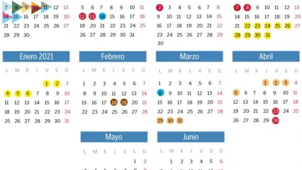 Calendario escolar del curso 2020-2021 definitivo