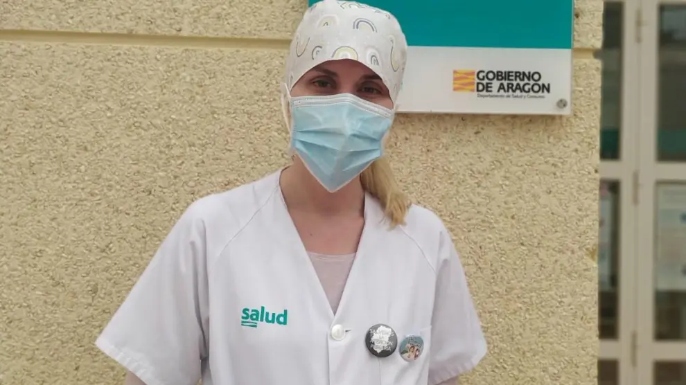 La doctora Pilar Borrás, coordinadora del C. S. Mas de las Matas (Teruel).