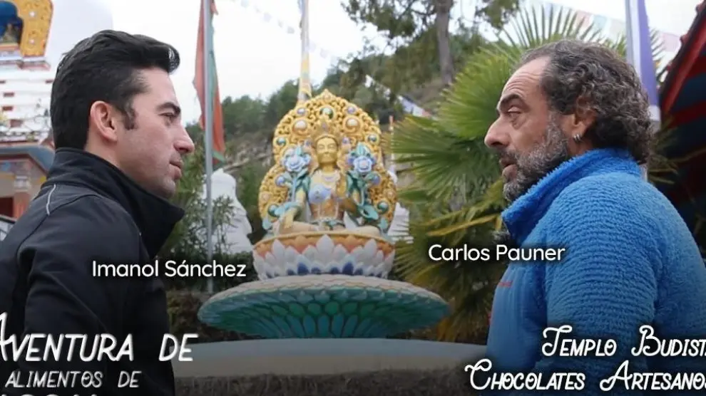Carlos Pauner e Imanol Sánchez, imagen de 'La aventura de los alimentos de Aragón'