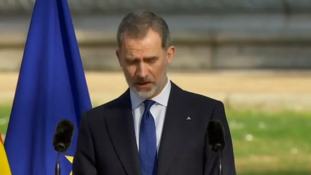 Rey Felipe en el homenaje a las víctimas del terrorismo