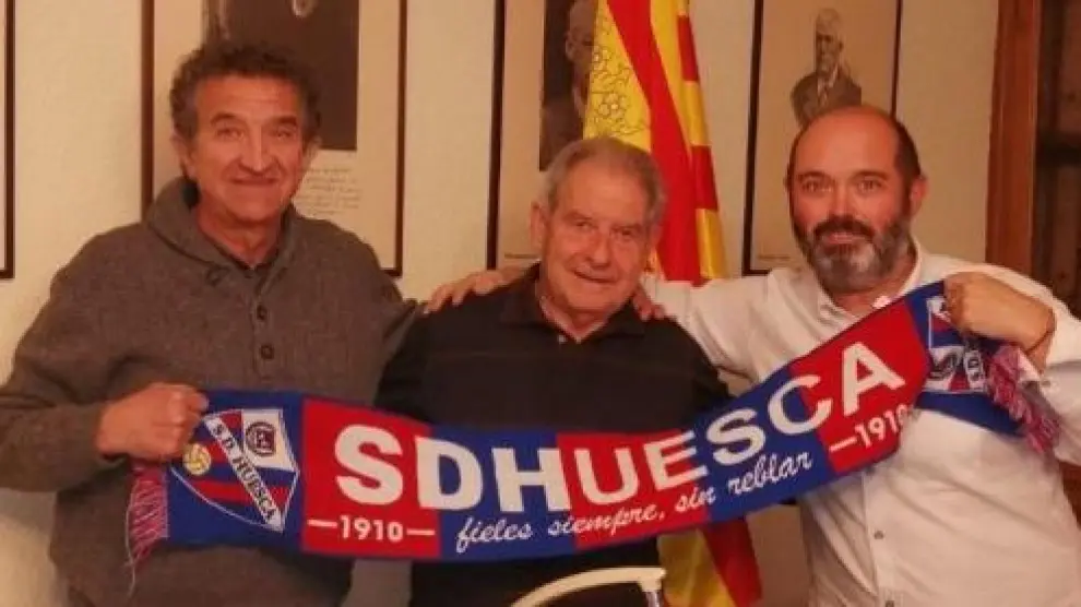 La Peña de la SD Huesca de Barcelona ha cumplido recientemente su primer año de vida oficial.