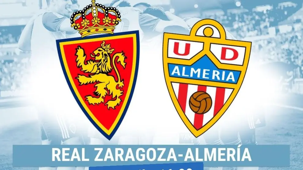 Horario y dónde ver el Real Zaragoza-Almería.