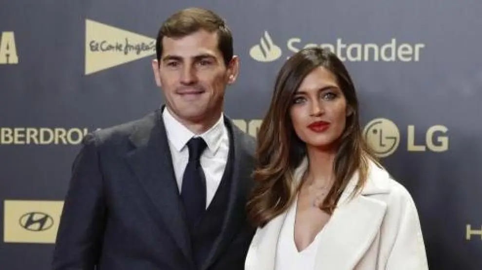 Iker Casillas y Sara Carbonero, en un acto promocional