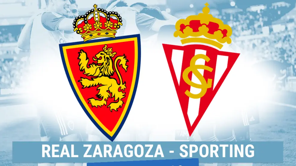 Horario y dónde ver el Real Zaragoza-Sporting