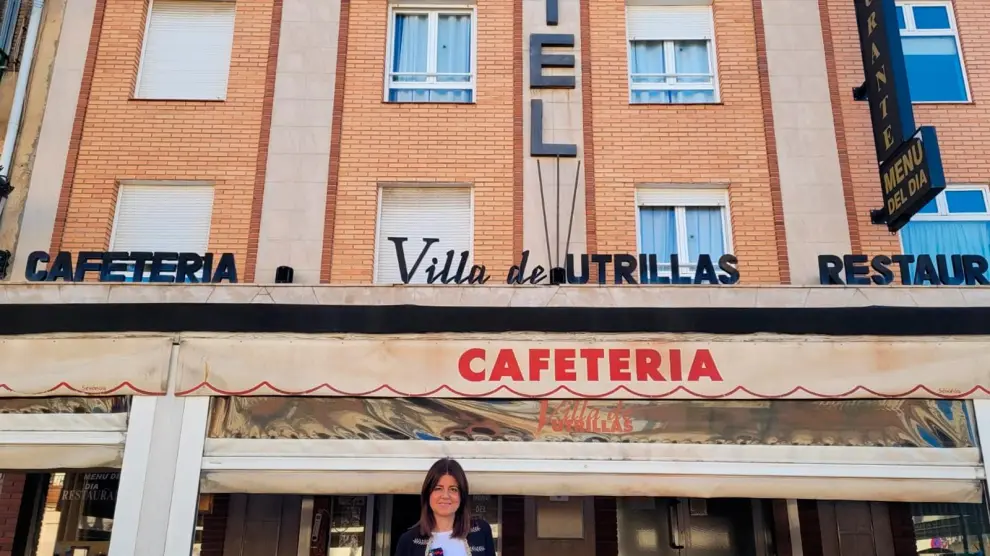 Ana Moreno es una de las hijas de los fundadores del Hotel Villa de Utrillas, del que ahora está al frente.