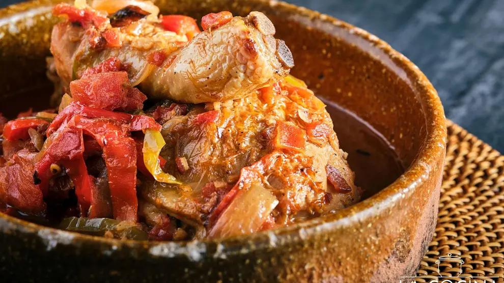 Pollo al Chilindrón de La Cocina de Jaca.
