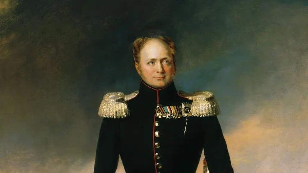 Retrato de Alejandro I de Rusia, obra de George Dawe