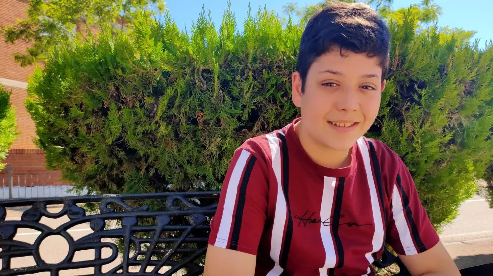 Xoel Tarín, el niño de Cariñena que compite en 'La Voz Kids'