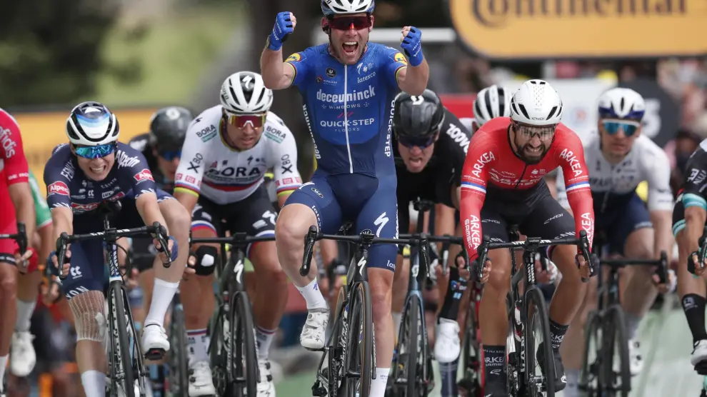 El británico Mark Cavendish (Deceuninck Quick Step) gana la cuarta etapa del Tour de Francia