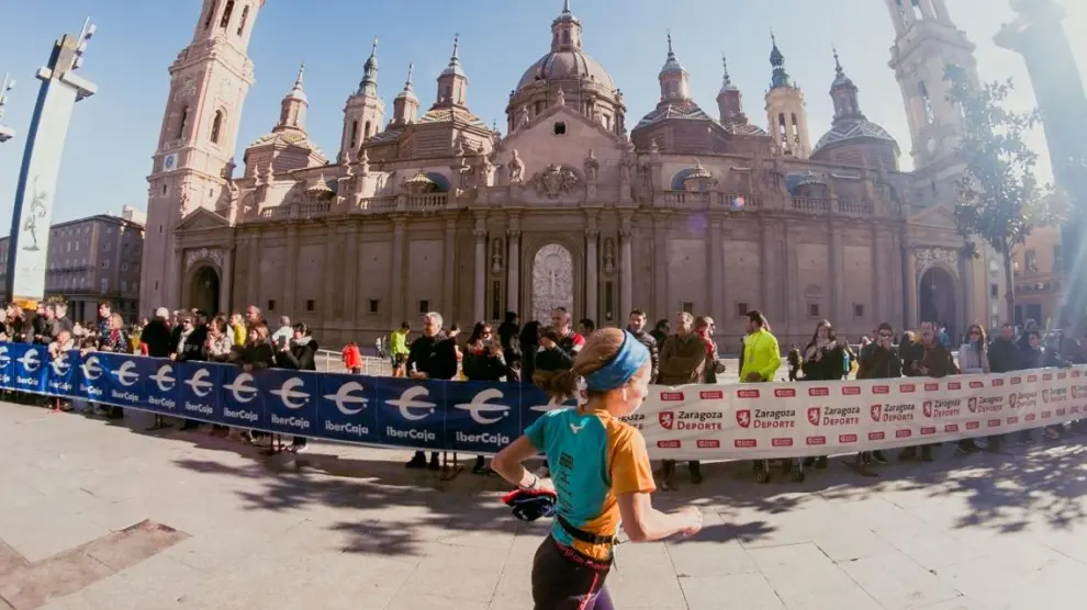 Pasada edición del maratón de Zaragoza