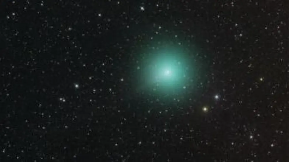 El cometa 46P/Wirtanen, fotografiado el 29 de Noviembre de 2018.