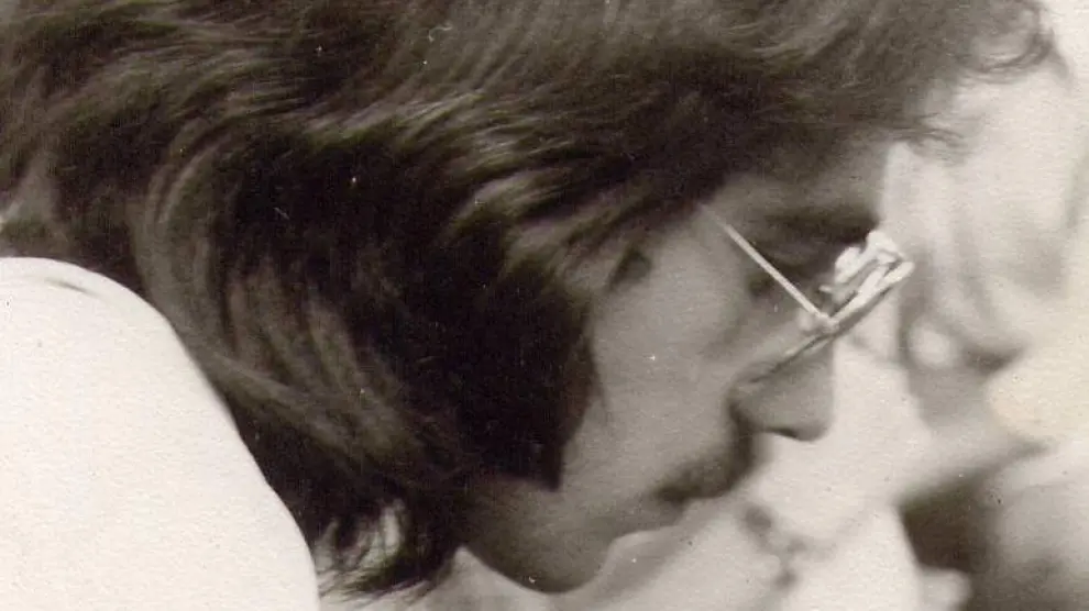 Pablo Rico. Albarracín, 1973. Acababa de cumplir 18 años.