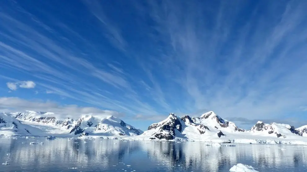 Foto de archivo de la Antártida