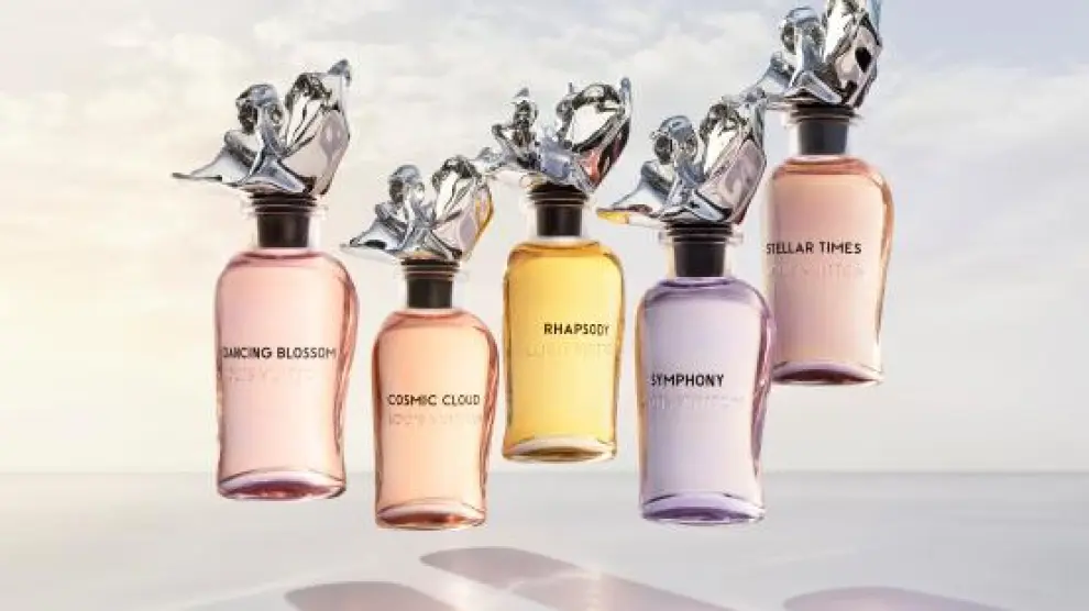 Los últimos perfumes de Vuitton, cuyos frascos ha diseñado Gerhy
